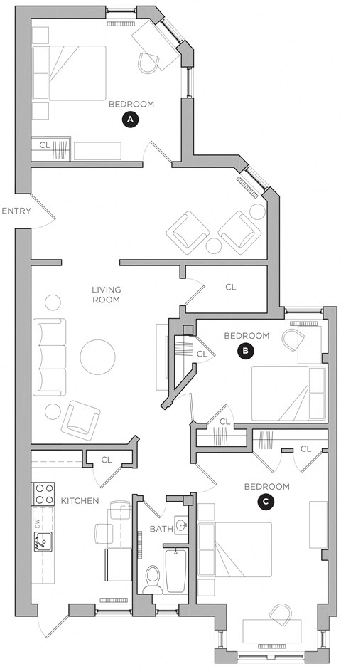 101 S 39th St 1-5 Beds Apartment, Student for Rent - Photo Gallery 44